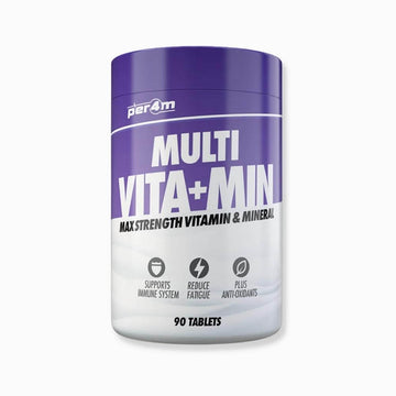 Per4M Multi Vita+Min 90 tablets Max Strength Vitamins and Minerals | Megapump